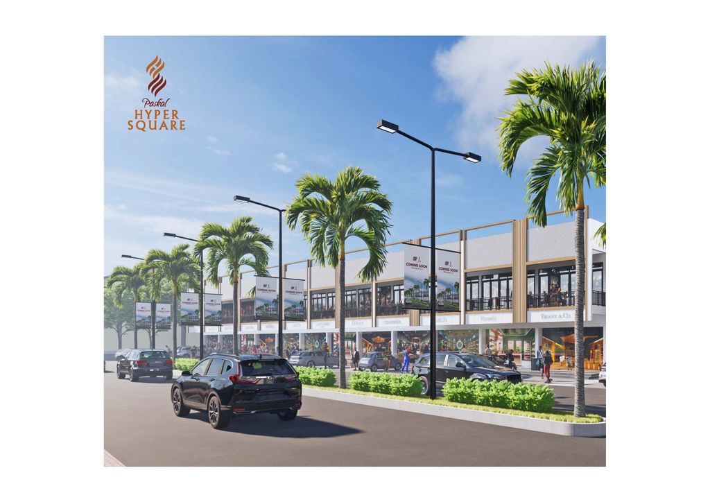 foto tampak rumah tipe Ruko E perumahan Ruko Paskal Hyper Square