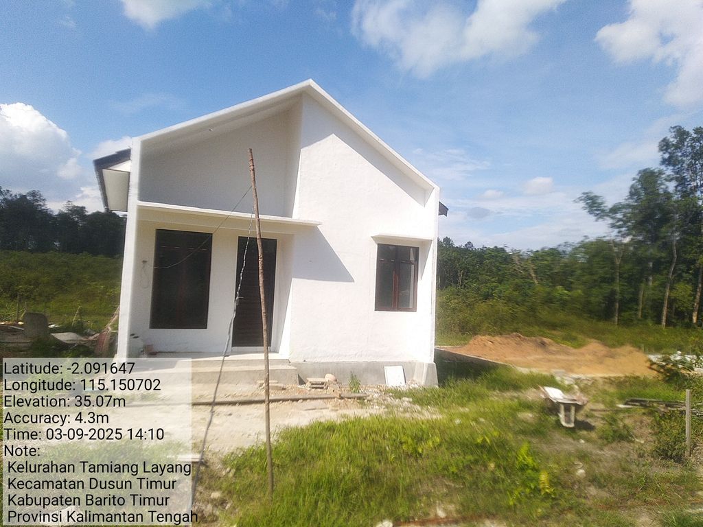 foto contoh rumah perumahan Griya Papaken Scandinavian