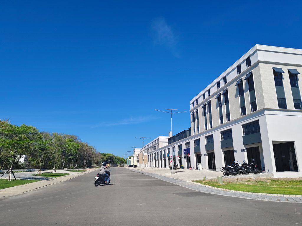 foto posisi tengah perumahan Amesta Living - Blok A