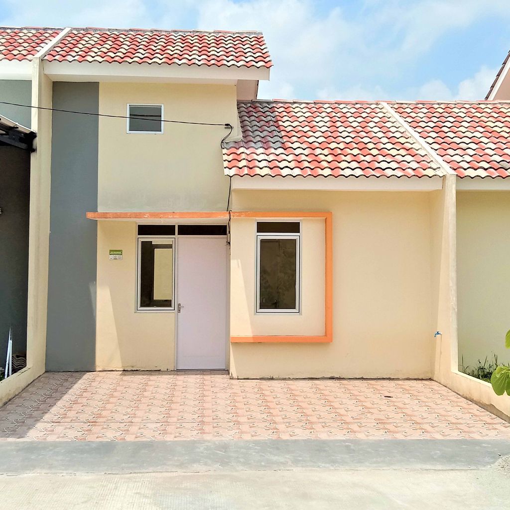 foto tampak rumah tipe Azalea 30/60 perumahan Perumahan Daru Raya