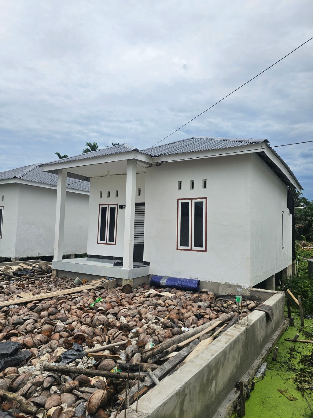 foto tampak rumah tipe 36/200 perumahan Boemi Berkah Resindence 2