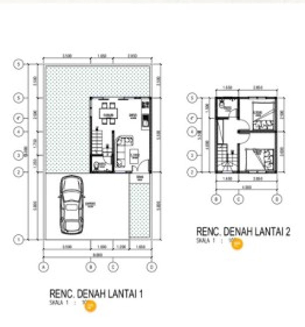 foto denah rumah tipe CENDRAWASIH perumahan Radjawali GreenView