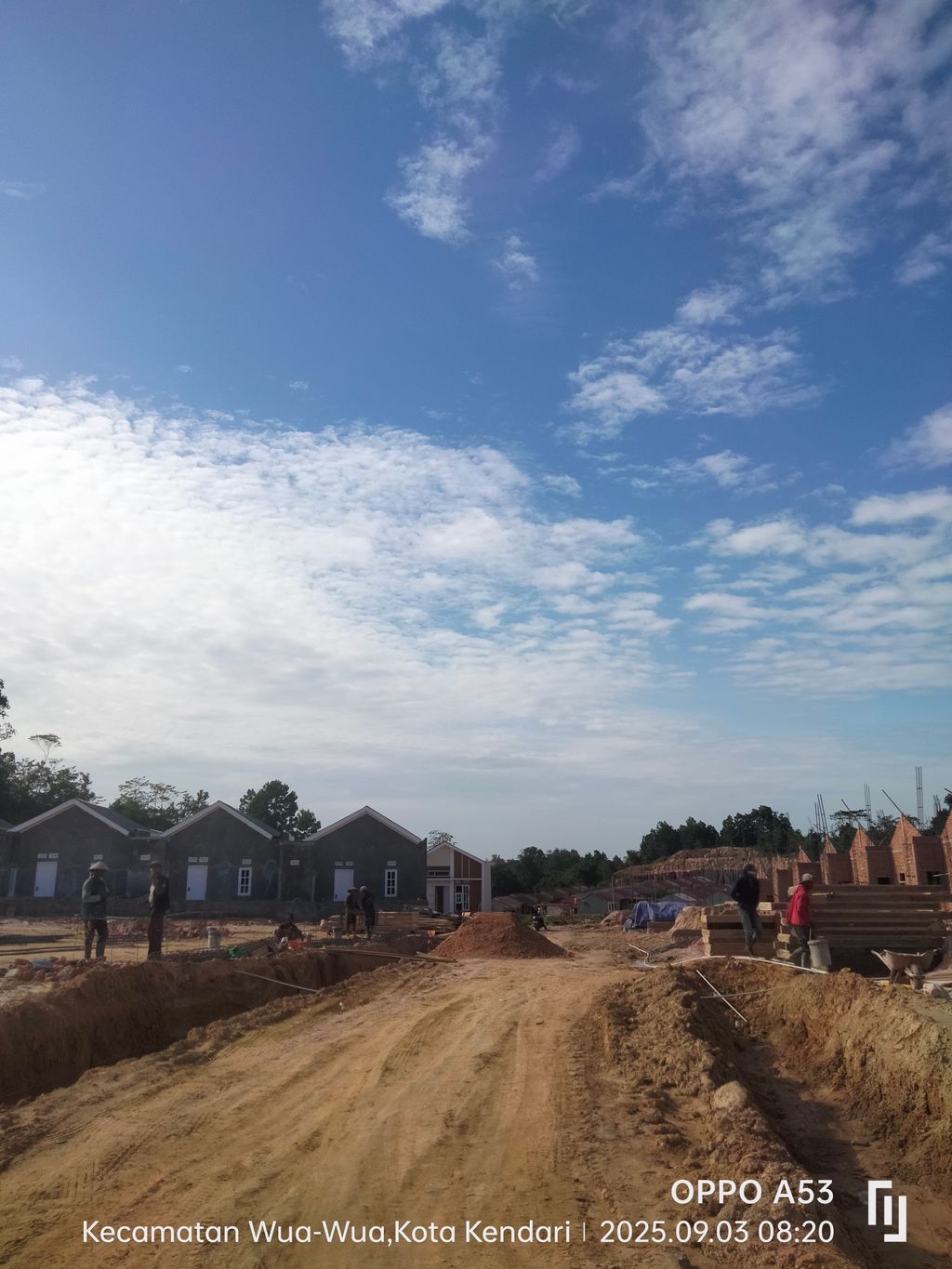 foto posisi tengah perumahan grand lagosi tahap 2