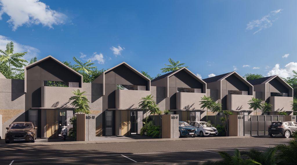 foto tampak rumah tipe 54/90 perumahan SERPONG SURADITA RESIDENCE (TAHAP 2)