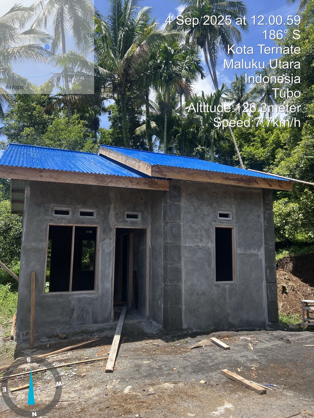 foto contoh rumah perumahan GAMALAMA SYAKI PERMAI