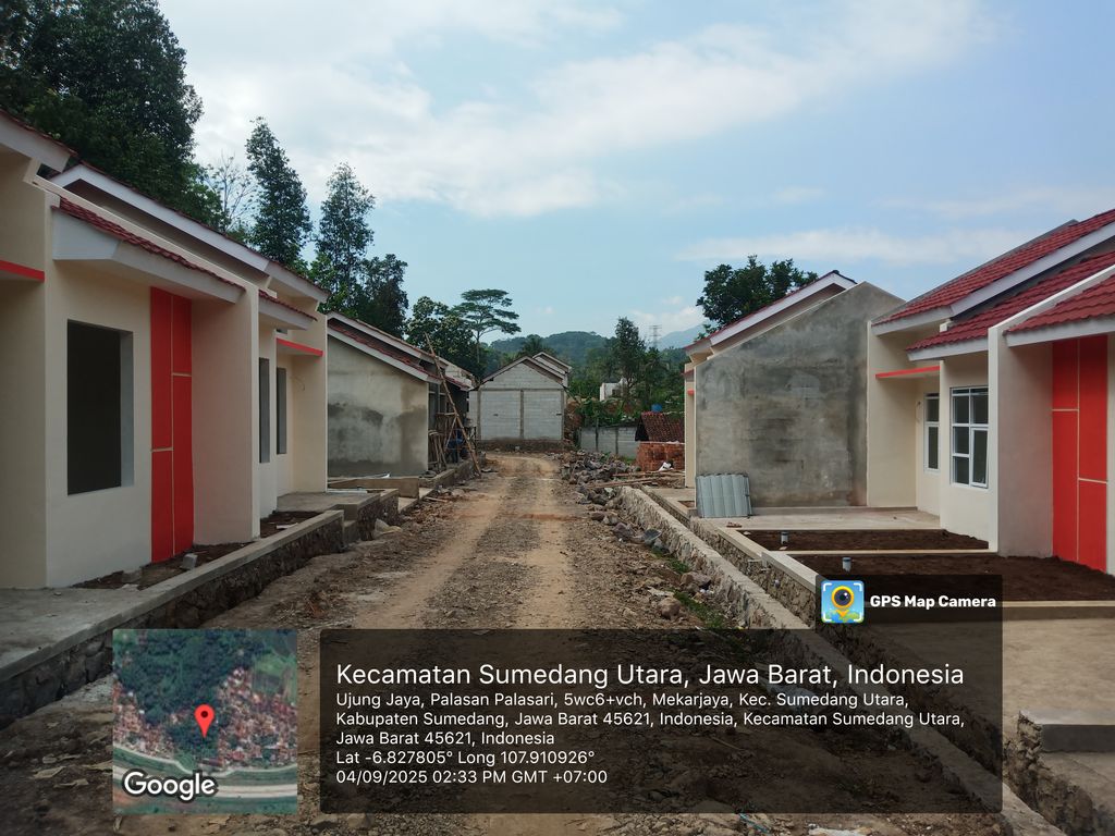 foto posisi tengah perumahan PRJ RESIDENCE 1