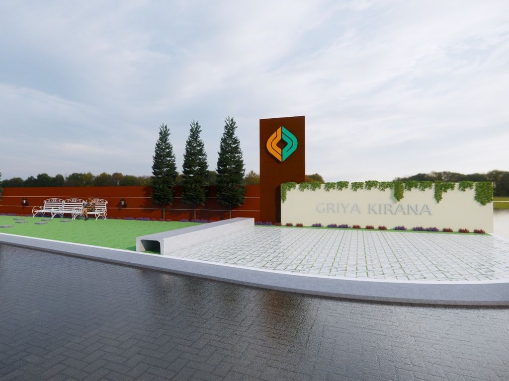 foto gerbang perumahan GRIYA KIRANA