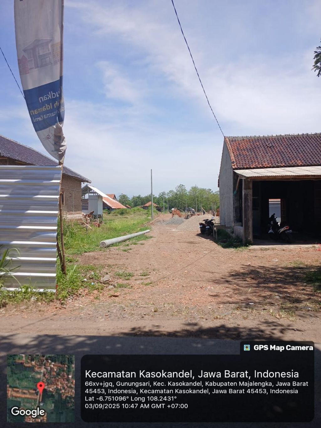 foto gerbang perumahan Permata Residence Majalengka