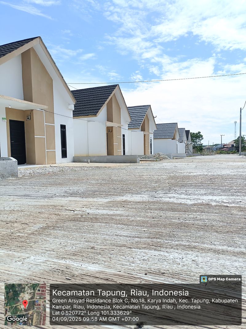 foto gerbang perumahan GREEN ARSYAD RESIDENCE