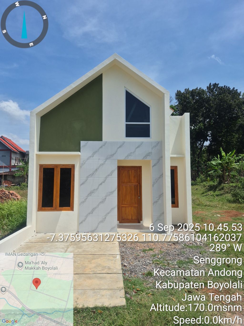 foto contoh rumah perumahan Graha Mulia Senggrong