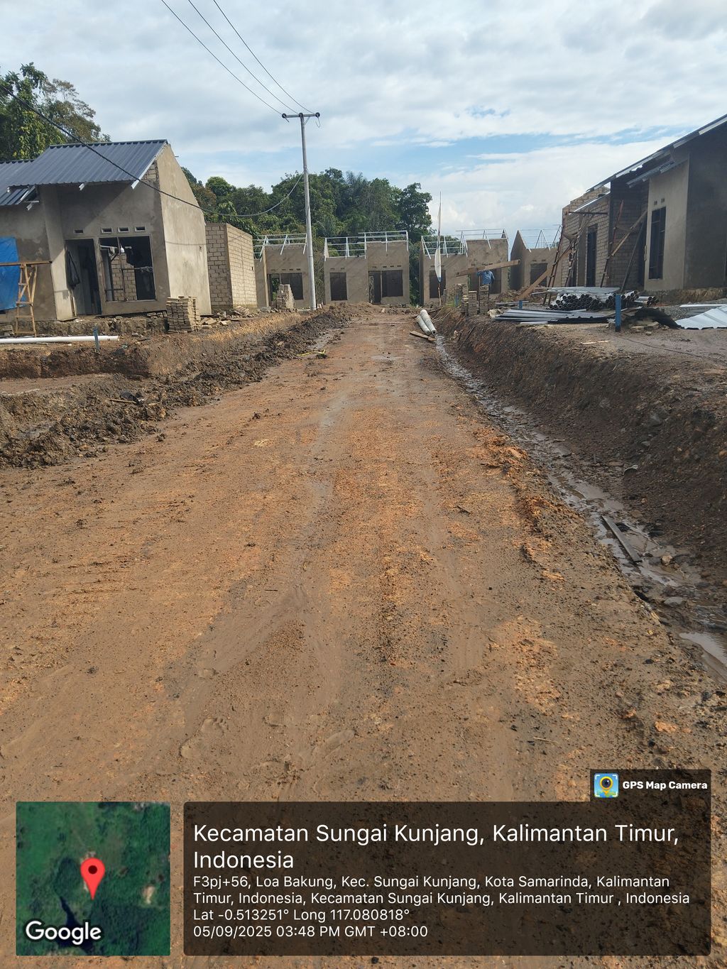 foto gerbang perumahan SYAHILA RESIDENCE 3 SAMARINDA