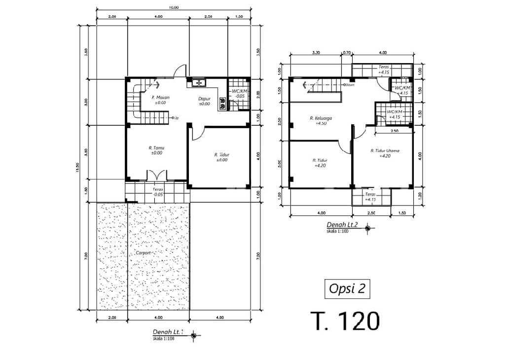 foto denah rumah tipe 120 perumahan GRAND ARFA RESIDENCE