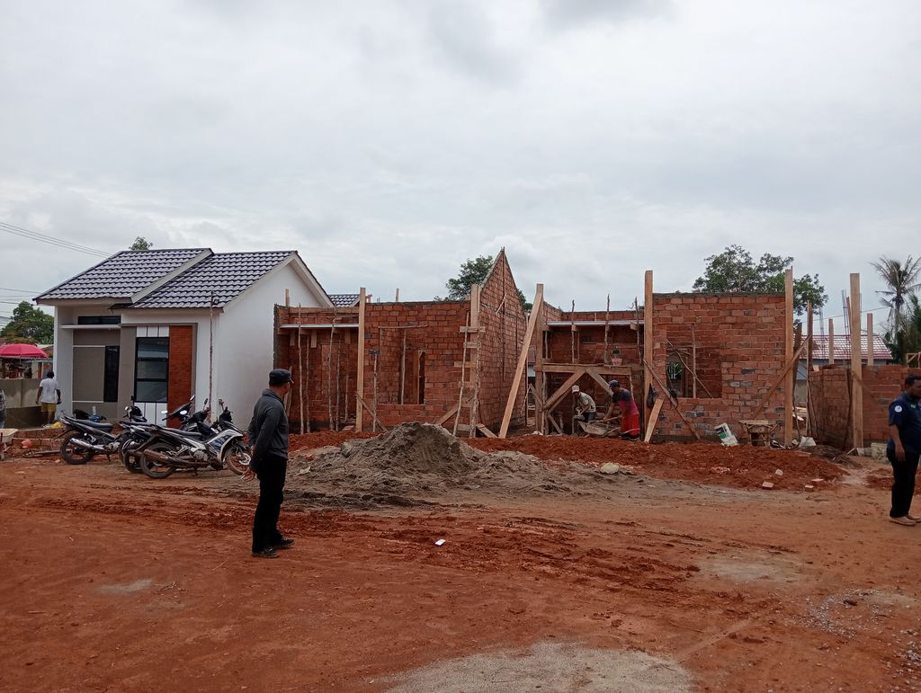 foto posisi tengah perumahan SADDAD REGENCY 1