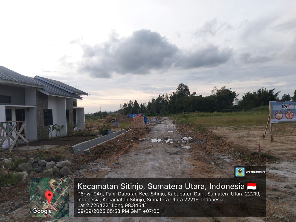 foto posisi tengah perumahan ISMARA RESIDENCE