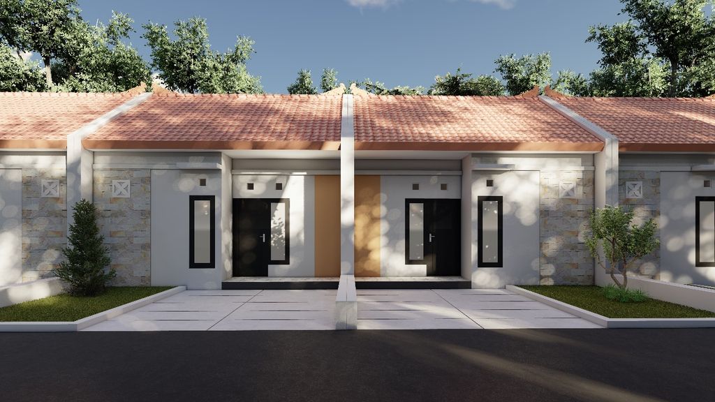 foto tampak rumah tipe 30 perumahan KALIWUNGU VILLAGE 2 EXTENSION