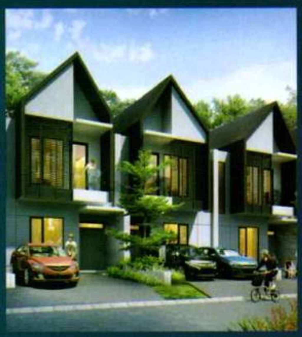 foto tampak rumah tipe LOTUS VAR perumahan GRAHA RAYA MELIA HYRA