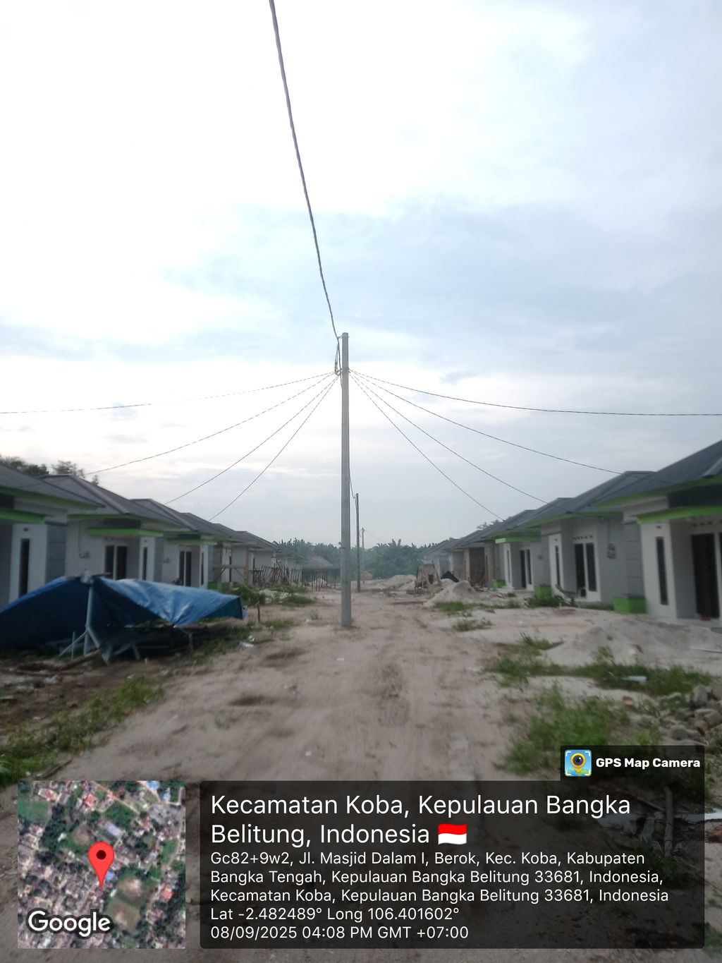 foto posisi tengah perumahan PERUMAHAN MONALISA RESIDENCE 2