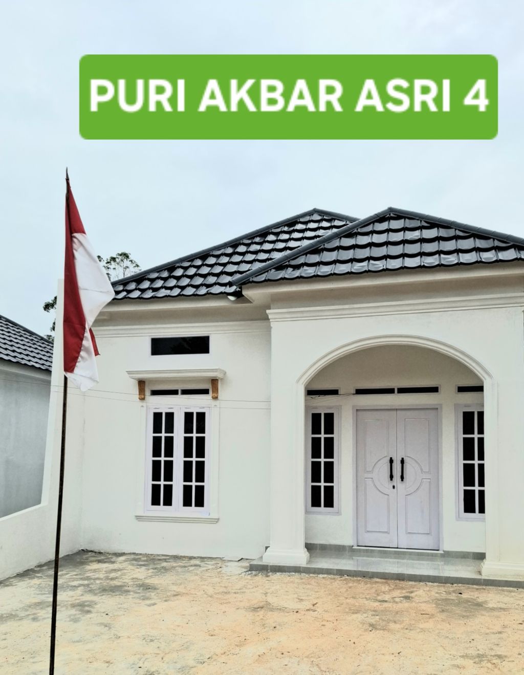 foto posisi tengah perumahan PURI AKBAR ASRI 4
