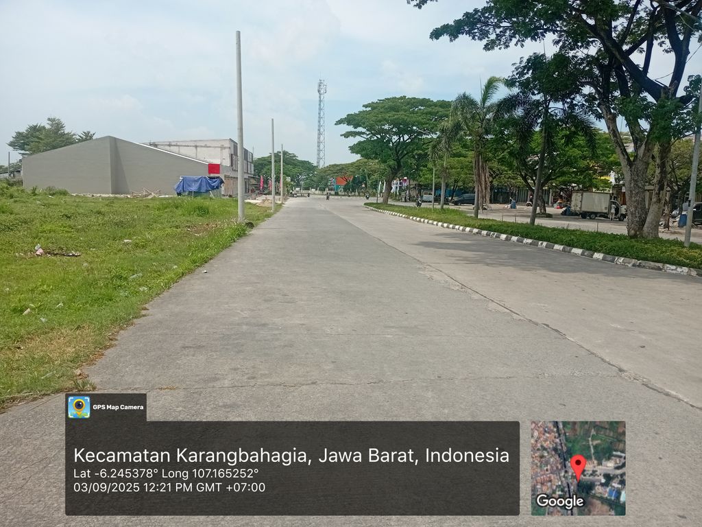 foto posisi tengah perumahan PURI NIRWANA RESIDENCES