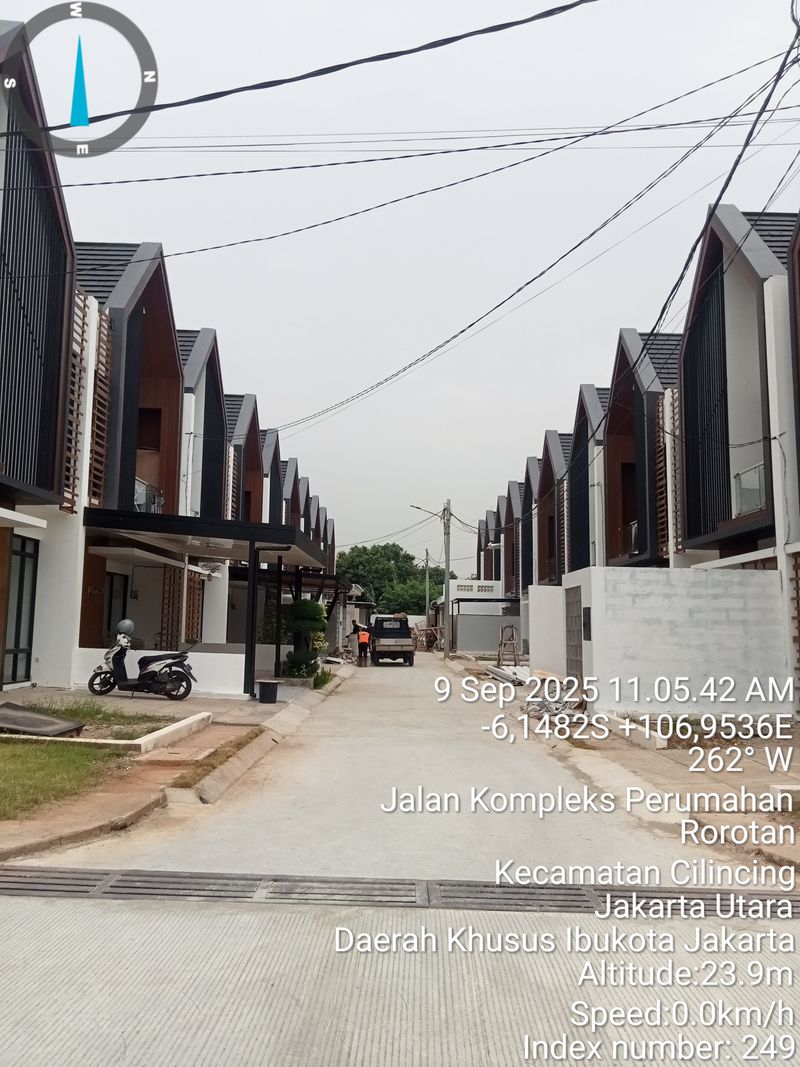 foto posisi tengah perumahan RAHARDJA AT GRAND MALAKA TAHAP 2