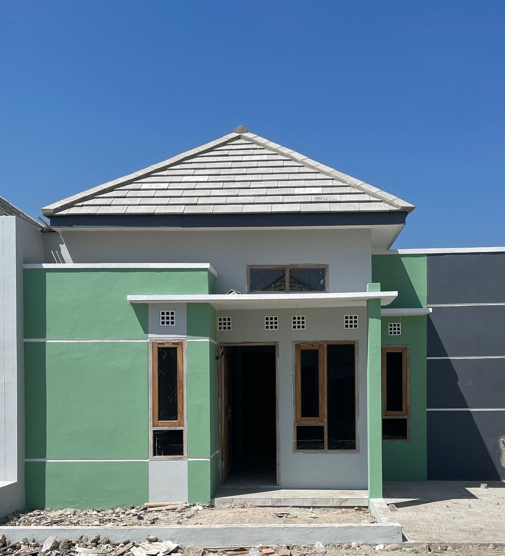 foto tampak rumah tipe SUBSIDI perumahan Griya Aswani