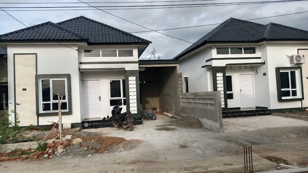 foto contoh rumah perumahan LAMJABAT ARCTIC RESIDENCE