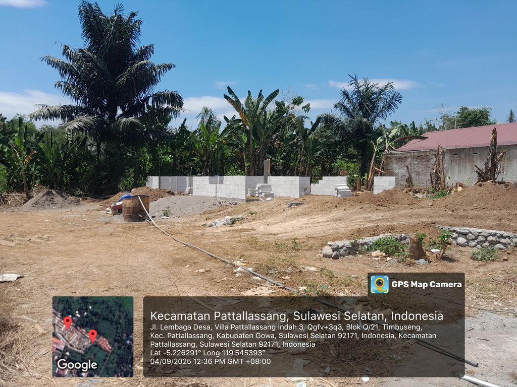 foto posisi tengah perumahan Villa Pattallassang Indah 3 Tahap 3