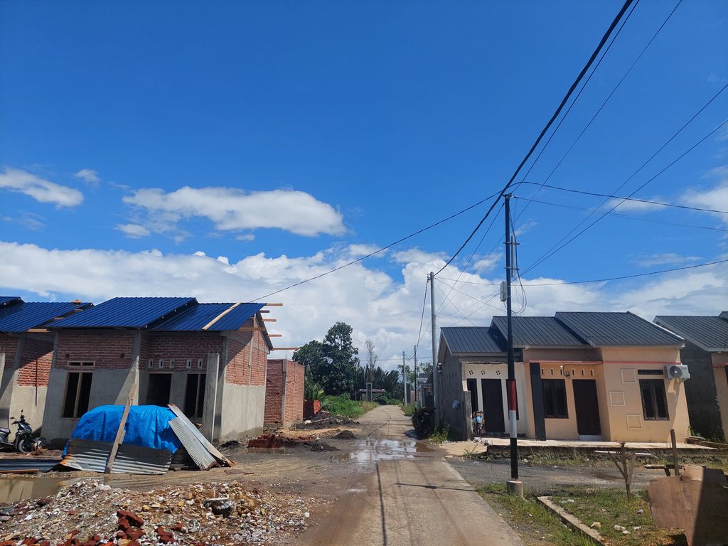 foto posisi tengah perumahan VILLA INDAH TAHOA 3