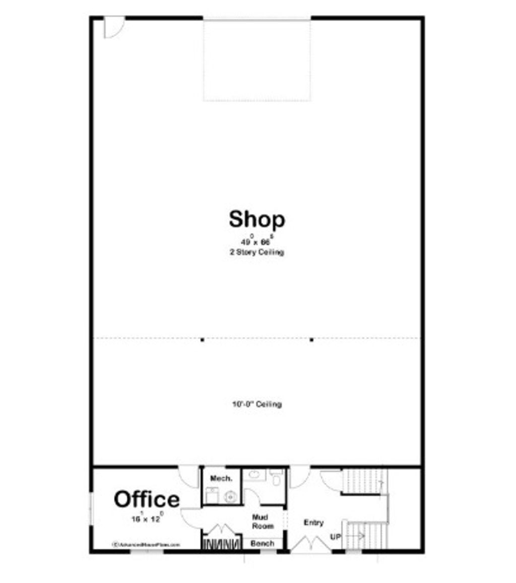 foto denah rumah tipe RUKO perumahan Griya Aswani