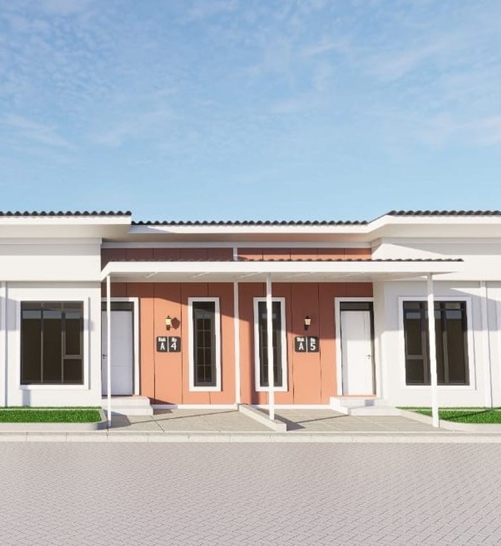 foto tampak rumah tipe 36/72 perumahan GRIYA KIRANA