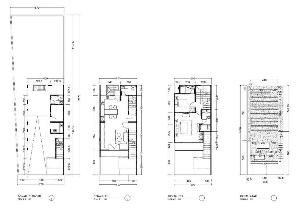 foto denah rumah tipe 120 perumahan GRAND RESIDENCE PONDOK CABE