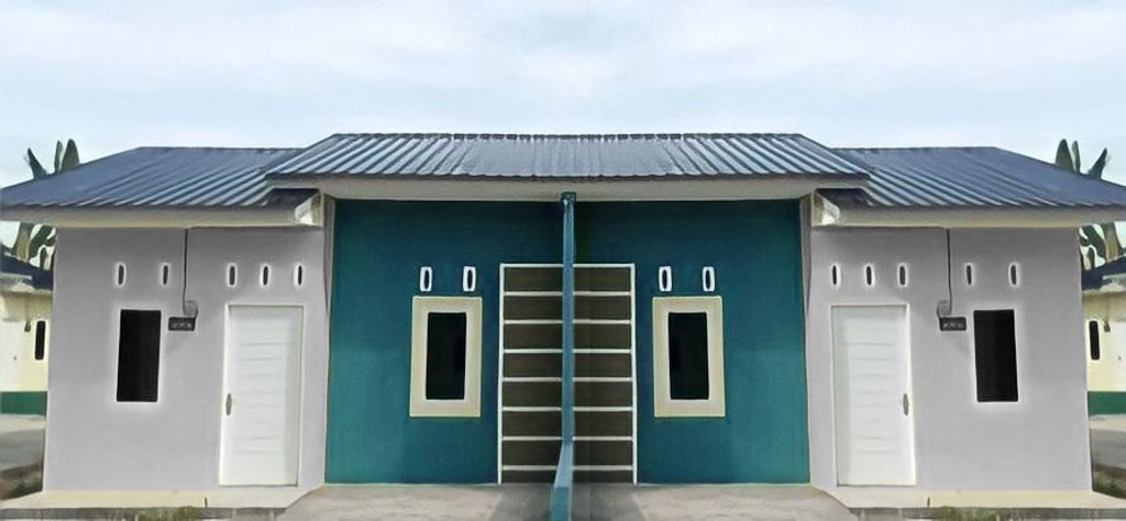 foto tampak rumah tipe 36 perumahan Perumahan Citra Residence