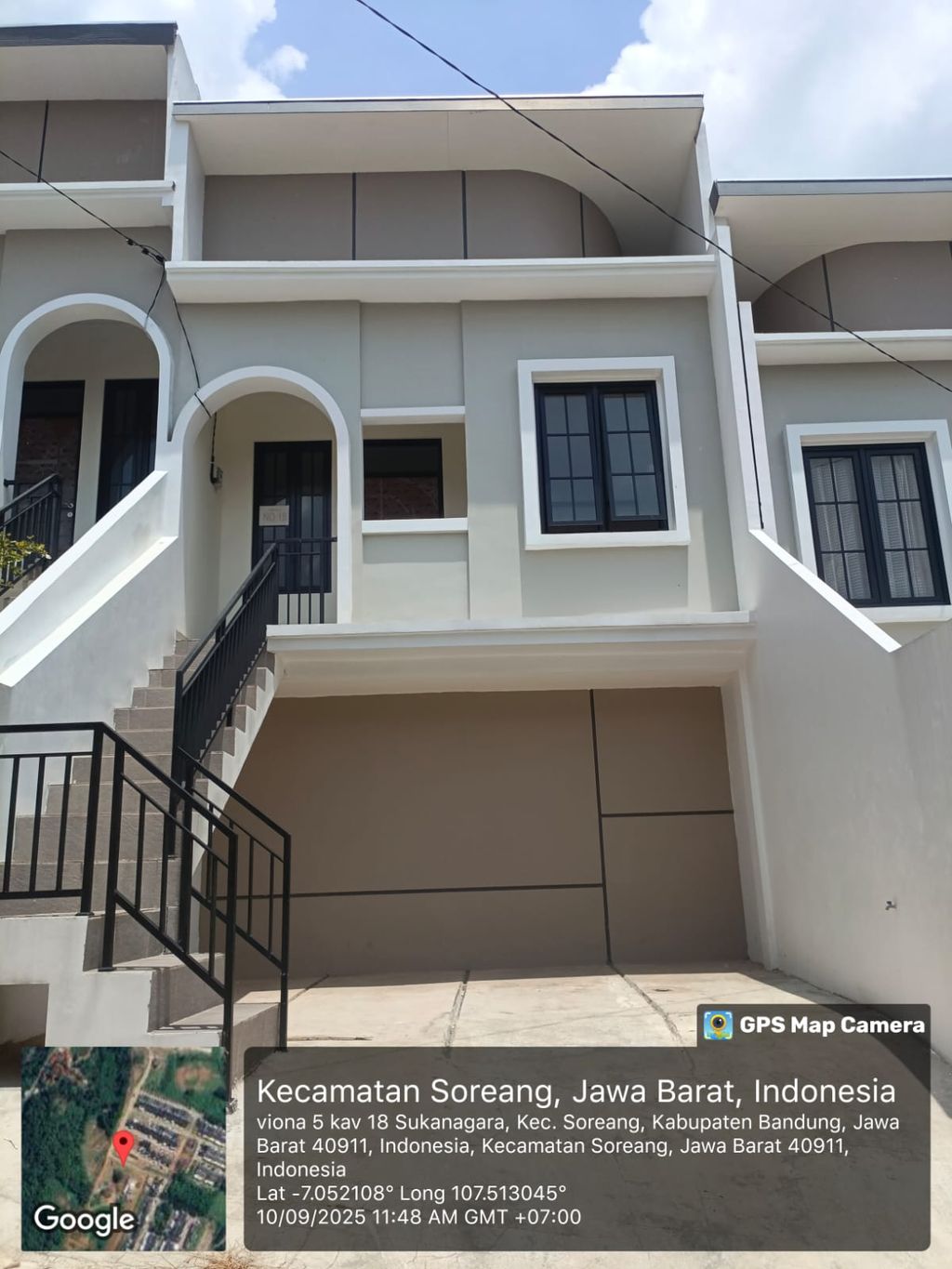 foto tampak rumah tipe 32 1 lantai (291) perumahan Bukit Sukanagara Resort