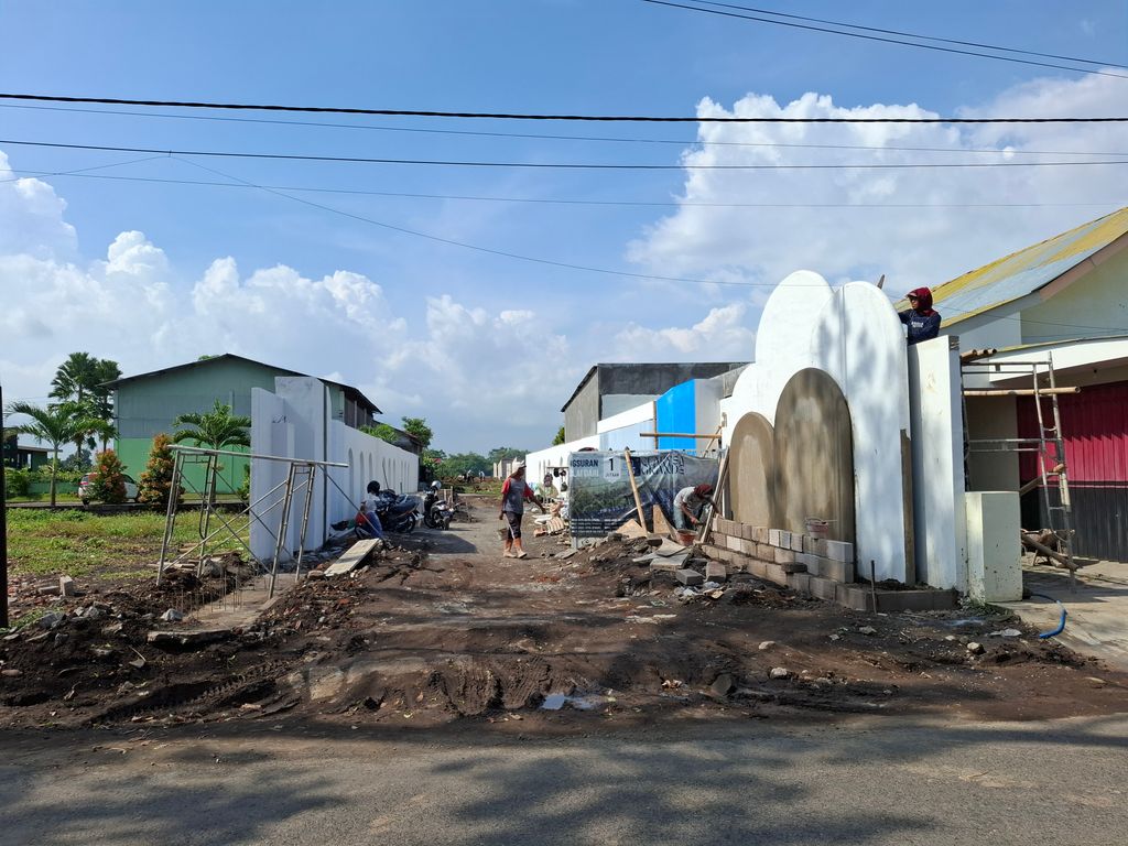 foto gerbang perumahan Clarysa Grande