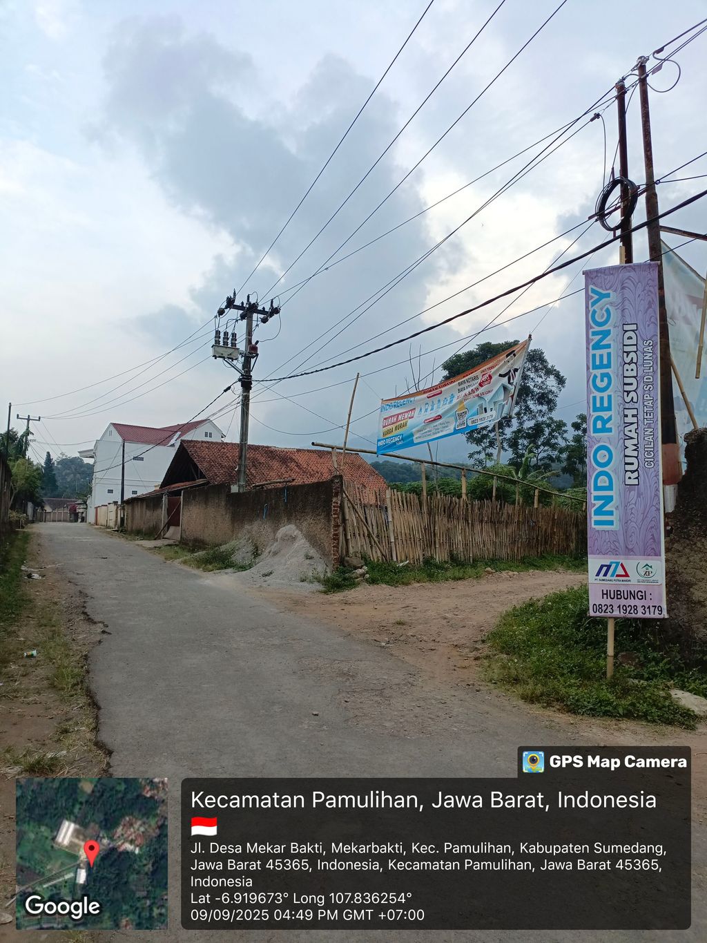foto gerbang perumahan INDO REGENCY
