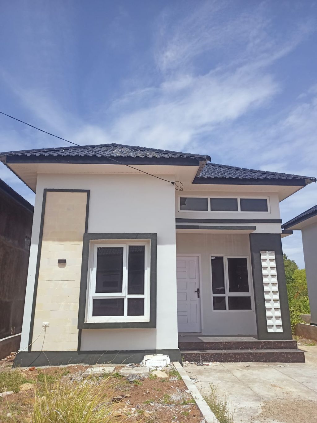 foto denah rumah tipe 36 perumahan LAMJABAT ARCTIC RESIDENCE