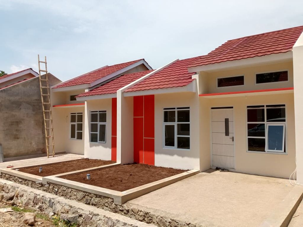 foto tampak rumah tipe SUBSIDI 1 perumahan PRJ RESIDENCE 1