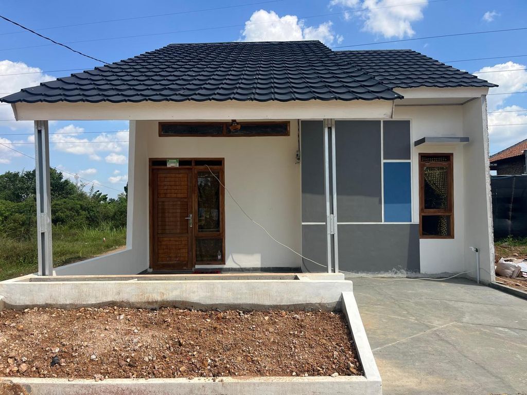 foto tampak rumah tipe Subsidi 36/72 perumahan Perumahan Alam Sidosari Tahap 2