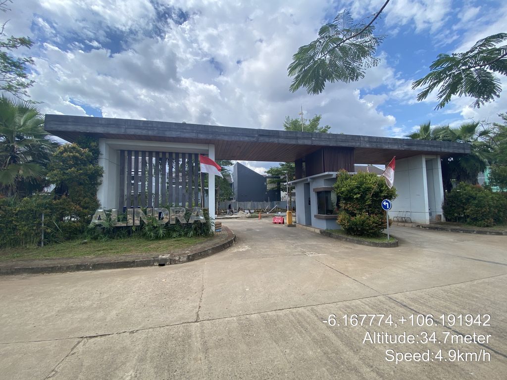 foto gerbang perumahan PRIME POINT