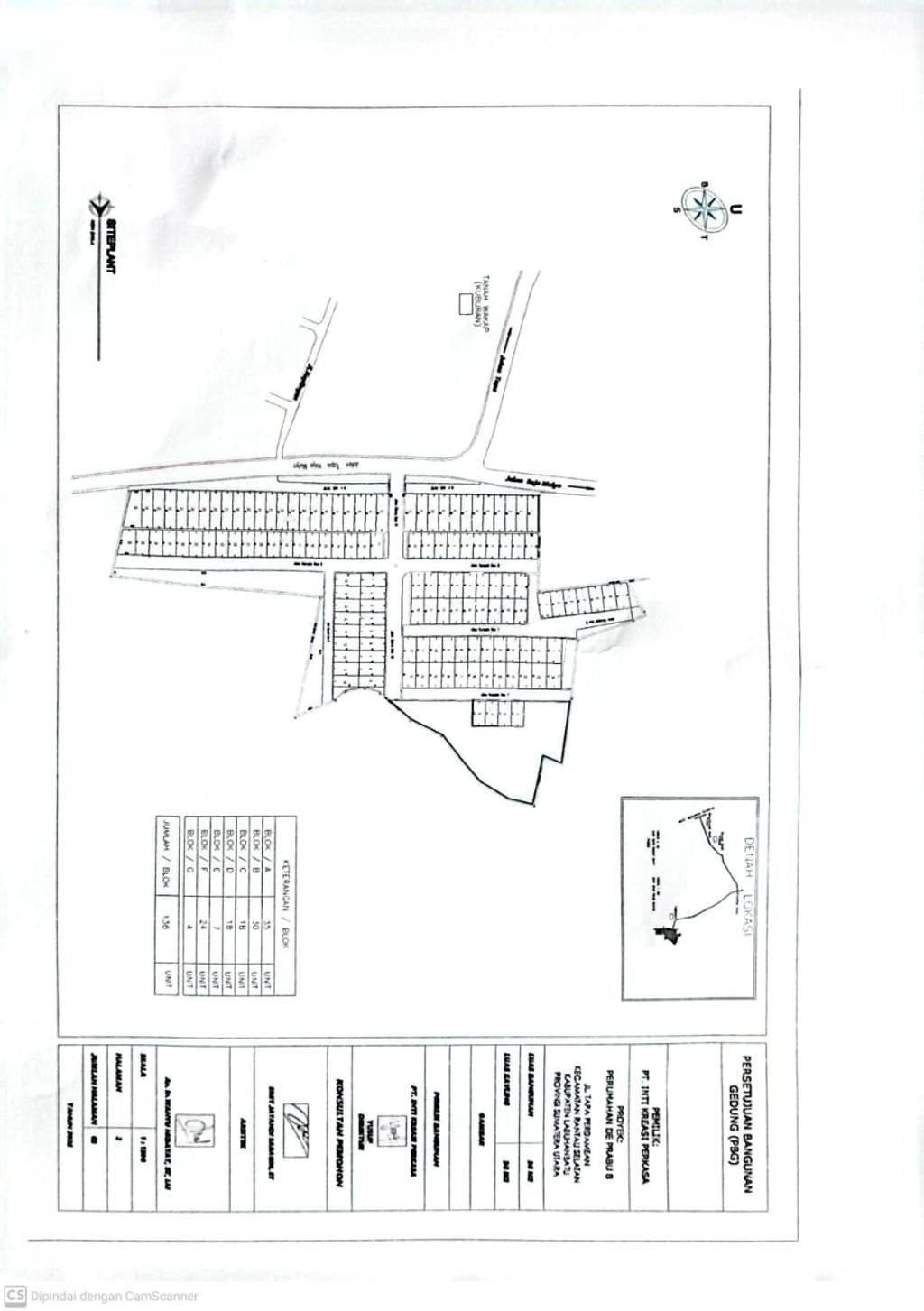 foto denah rumah tipe 36 perumahan De Prabu 8