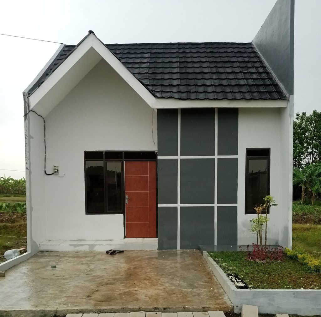 foto tampak rumah tipe 30/60 perumahan Grand Pesona Residence 2