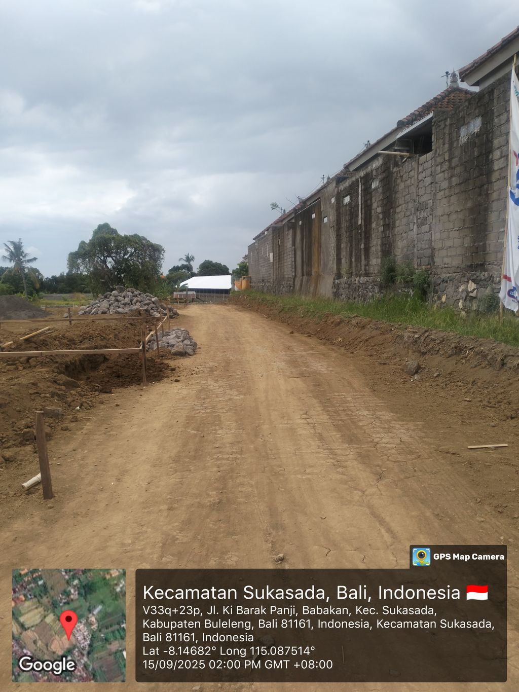 foto posisi tengah perumahan DUTA PERMAI RESIDENCE 3 PANJI
