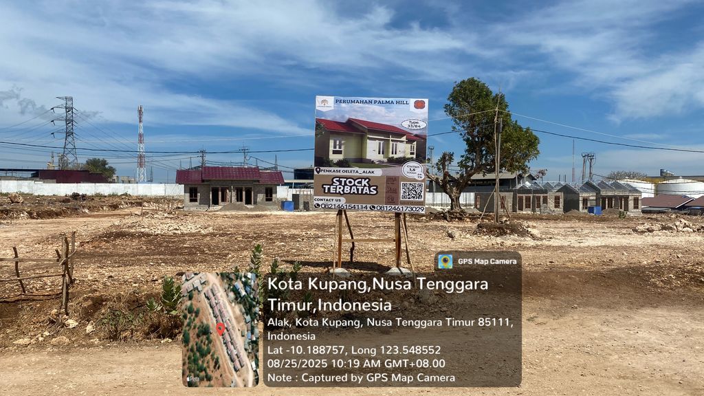 foto gerbang perumahan PALMA HILL 3