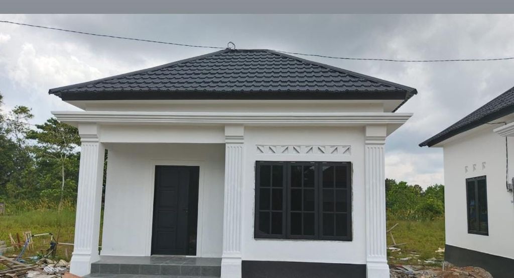 foto tampak rumah tipe 36 Subsidi perumahan PERMATA KECUBUNG