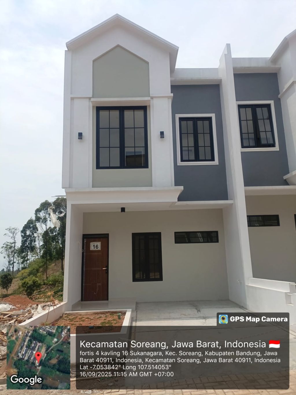 foto tampak rumah tipe 38 Compact CL 2 KT (331) perumahan Bukit Sukanagara Resort
