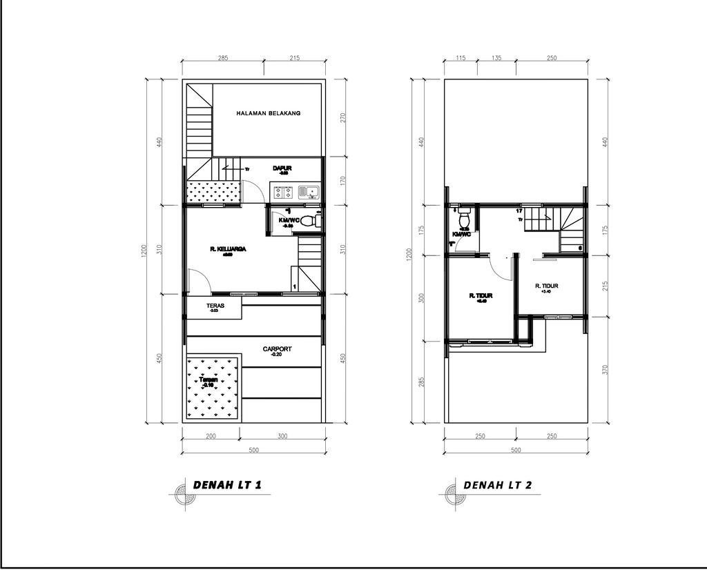 foto denah rumah tipe 38 Compact CL 2 KT (331) perumahan Bukit Sukanagara Resort
