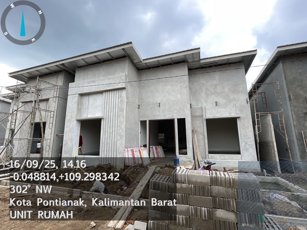 foto contoh rumah perumahan THE ROYAL SPRING