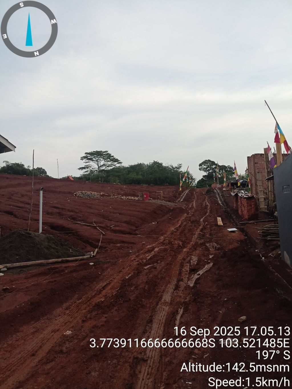 foto gerbang perumahan PUTRI RESIDENCE II