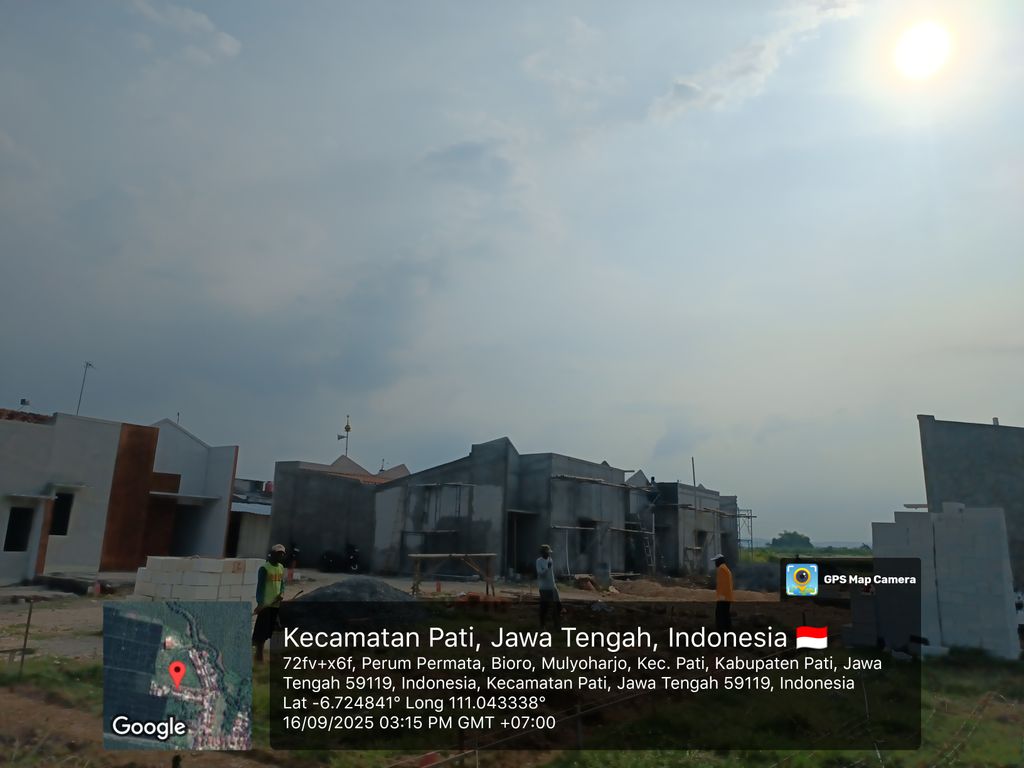 foto posisi tengah perumahan perumahan subsidi griya helmina