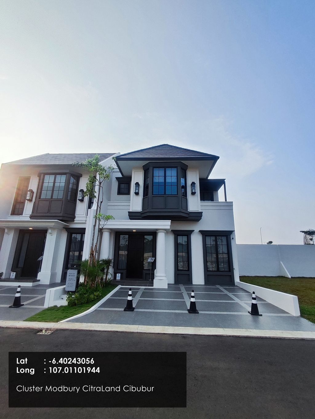 foto contoh rumah perumahan CITRALAND CIBUBUR CLUSTER MODBURY